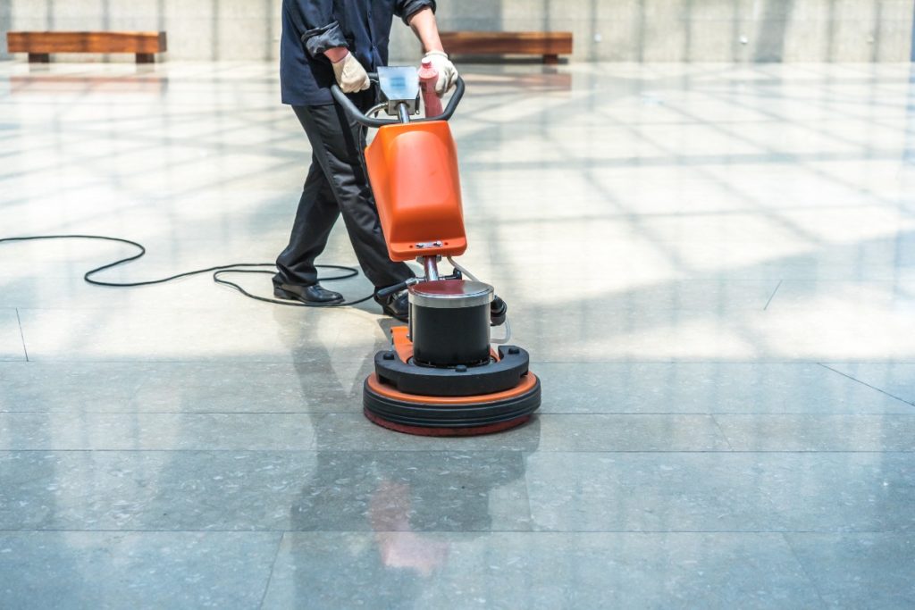 polishing concrete