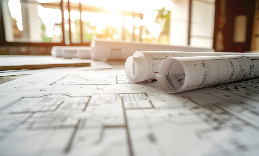 Blueprints to help with foundation problems for homes to be renovated in Denver.