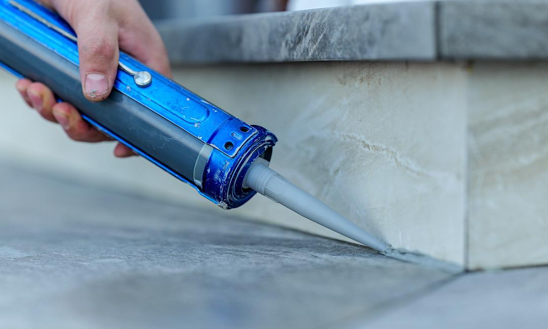 concrete crack caulking