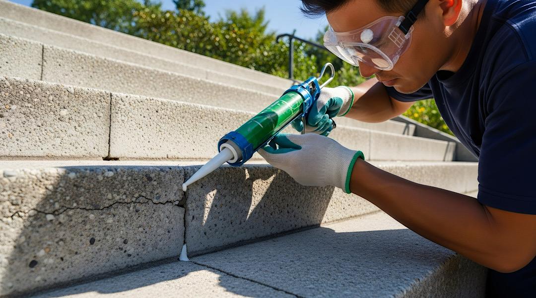 summer concrete caulking maintenance denver